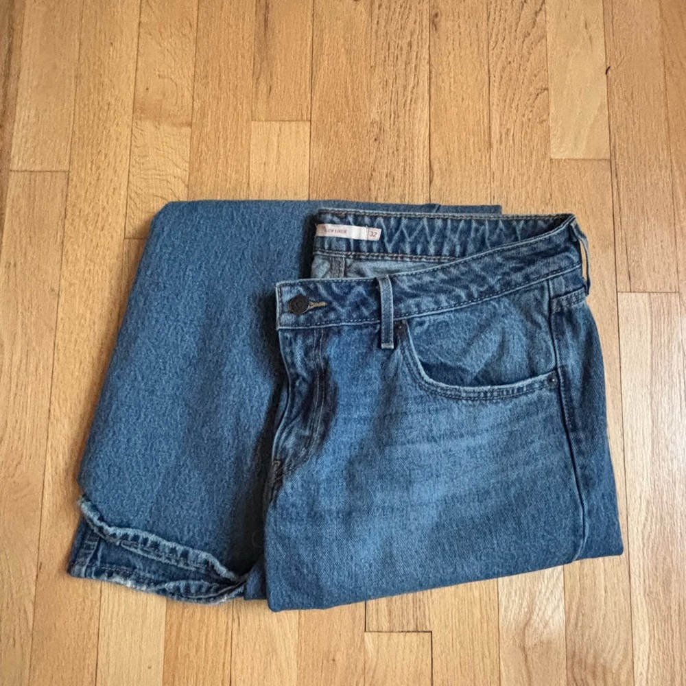 LEVIS Low Loose Style Classic Blue Denim Jeans 32x32